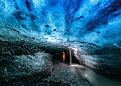 Jökulsárlón isgrotte og aktiviteter i Island