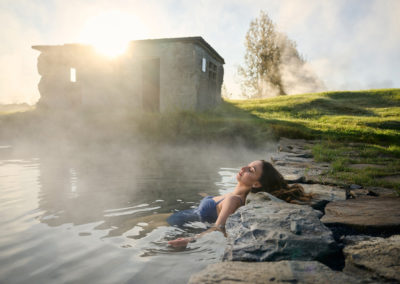 Secret Lagoon og geotermiske bade og varme kilder i Island - aktiviteter med ISLANDSREJSER