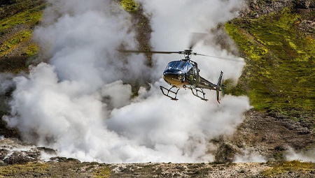 Helikopterture Island - Geotermiske Island - aktiviteter med ISLANDSREJSER