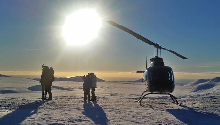 Helikopterture Island - Is & Ild - aktiviteter med ISLANDSREJSER