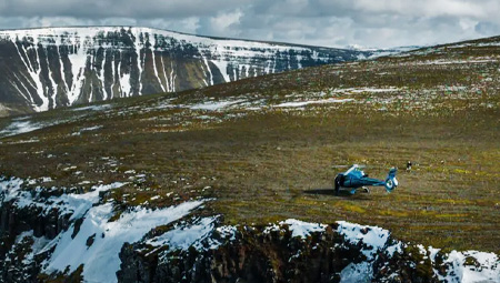 Helikopterture Island - Reykjavik og bjerge - aktiviteter med ISLANDSREJSER